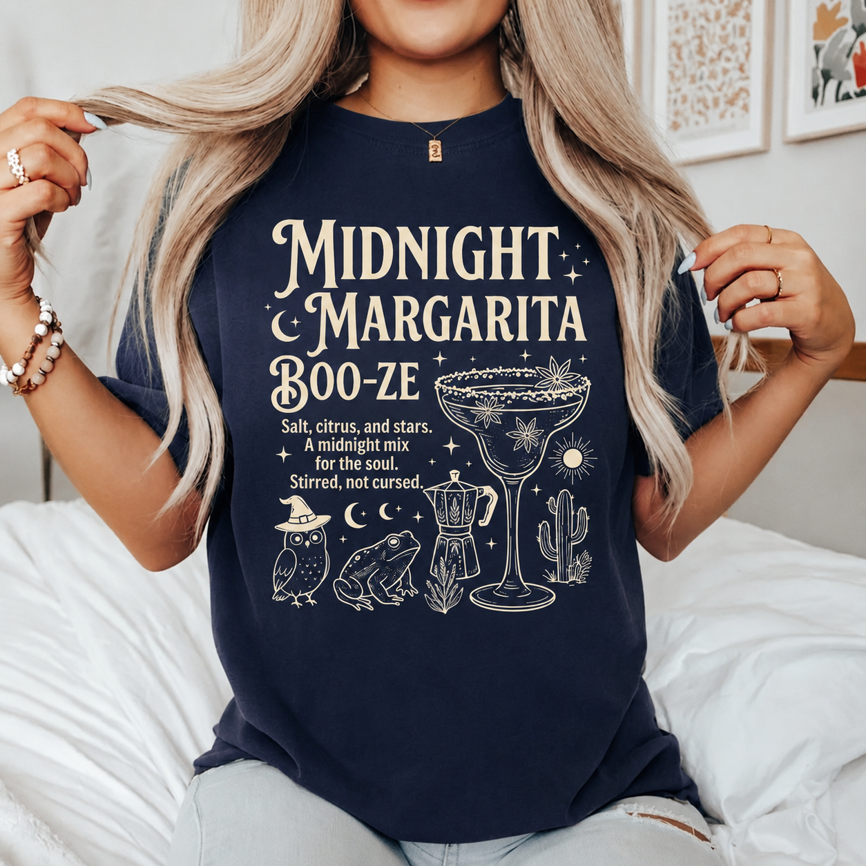 Midnight Margaritas Witchy Shirt